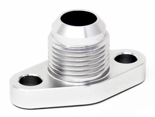 Torque Solution -10AN Turbo Oil Drain Flange for GT/GTX and Borg
