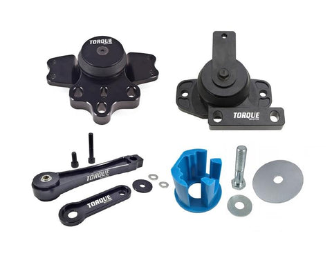 Torque Solution Engine Transmission & Pendulum Mount Kit with Race Insert | Multiple Volkswagen Fitments (TS-VW-012P-BR)