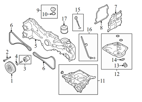 Toyota OEM Oil Pan | 2013-2021 BRZ / FR-S (OIL-PAN)