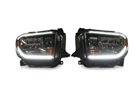 Toyota Toyota Tundra : OEM LED Heads - Black / Set | Toyota Tundra: 2014-2021 (LF393BLK)