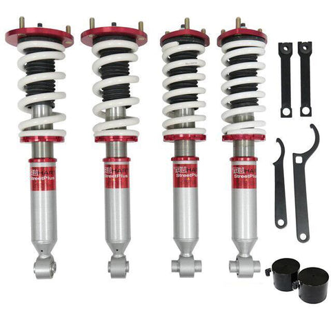 TruHart StreetPlus + V-ACK Coilover System | 2011-2020 Dodge Challenger RWD (TH-D802-VACF-12)