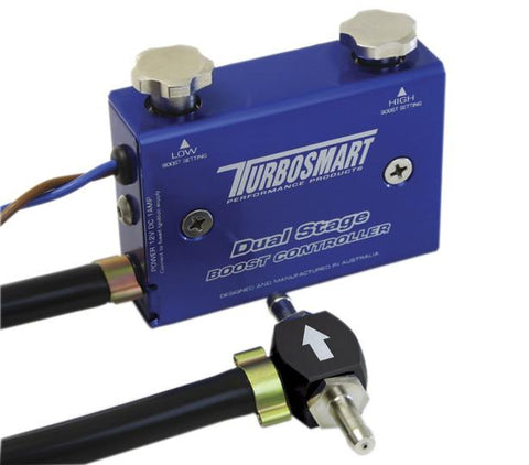 Turbosmart Dual Stage Boost Controller - Blue | Universal (TS-0105-1001)