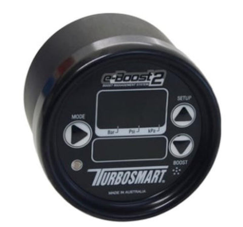 Turbosmart eB2 Electronic Boost Controller 60mm Black w/ 4 port solenoid (TS-0301-1103)