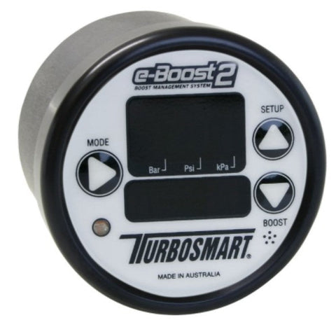 Turbosmart EB2 66mm Black Bezel Black Gauge Face Replacement Head Unit | Universal (TS-0301-3006)
