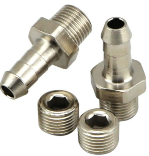 Turbosmart 1/8in NPT 6mm Hose Tail Fittings and Blanks | Universal (TS-0550-3008)