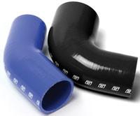 Turbosmart Silicone 90 Degree Reducer Elbow - Black 2.00" to 2.50" (TS-HRE902025BK) - Modern Automotive Performance
