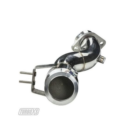 TurboXS Downpipe w/ 100CPI Cat | 2015+ Ford Mustang Ecoboost (M15-DPC)