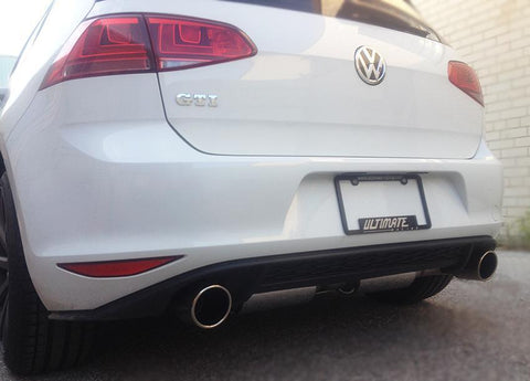 Ultimate Racing 3" Dual Exit Catback Exhaust | 2015-2021 VW Golf GTI MK7 (90011)