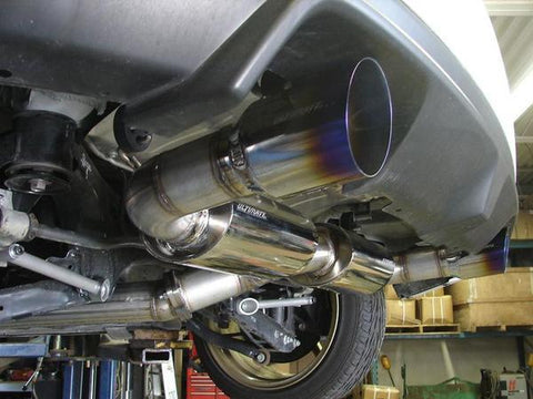 Ultimate Racing 3" Catback Dual Muffler Exhaust | 2008+ Subaru STI | 2011+ WRX Hatchback (10047)
