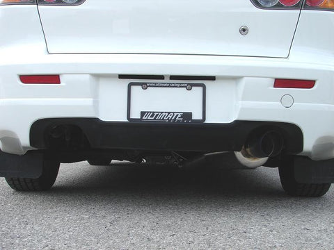 Ultimate Racing 3" Catback Exhaust | 2009-2015 Mitsubishi Lancer Ralliart (20062)