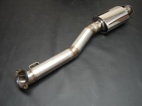 Ultimate Racing 3" Single Exit Catback Exhaust | 2008-2015 Mitsubishi Evo X (20027)