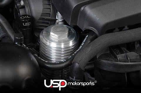 USP Cool Flow Aluminum Oil Filter Housing | Multiple Fitments (06K115408AL)