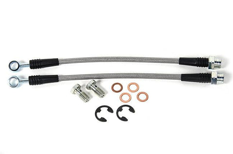 USP Stainless Steel Brake Line Kit - Performance Pack | 2015-2021 VW Golf GTI/R MK7 (V-133512CL)