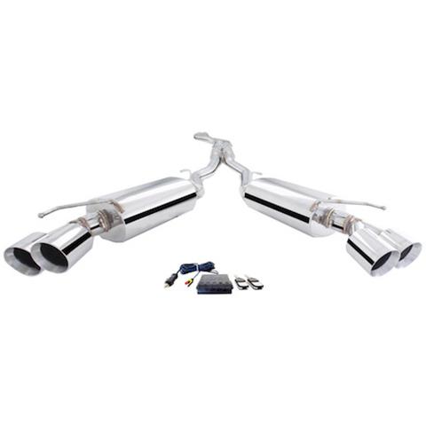 XForce Stainless Cat-Back Exhaust System | 2016-2021 Chevrolet Camaro 2.0T (ES-CC17-CBS/VMK-CBS