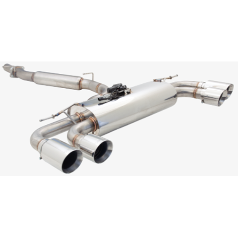 XForce Stainless Steel 3" Cat-Back Exhaust System | 2013-2021 Audi S3 (ES-AS313H-VMKSB-CBS)