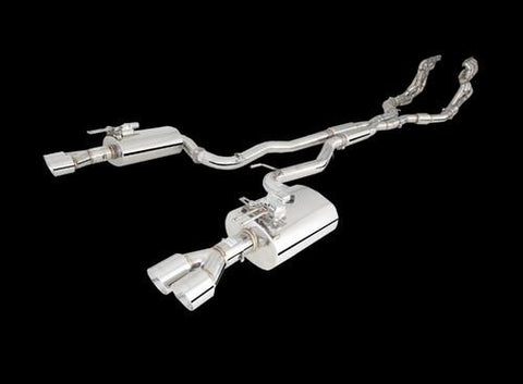 X-Force Twin 3" Stainless Steel High Flow Cat-Back Exhaust System | 2008-2009 Pontiac G8 GT 6.0L & GXP 6.2L (ES-VE06-03)
