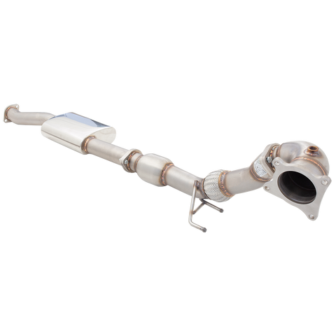 XForce 3" Downpipe and Cat Kit | 2010-2012 Volkswagen Golf R (ES-VW07-XFKITB)