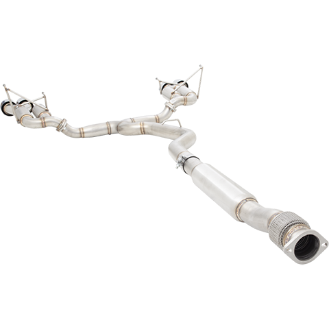 XForce Stainless Steel Cat-Back Exhaust System | 2011-2021 Subaru WRX/STI Sedan (ESSW28CS)