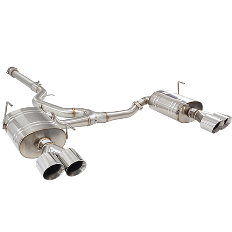 XForce Quad-Tipped Cat-Back Exhaust System | 2022+ Subaru WRX (ESSW29CS)