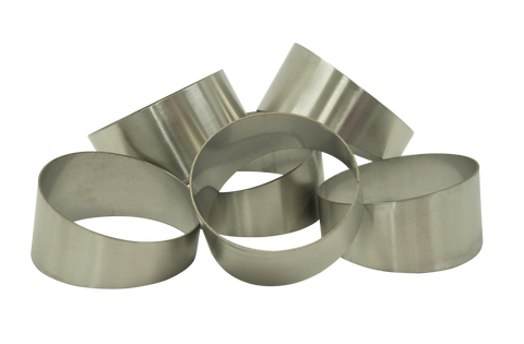 Xforce 304SS Brushed 4" 15 Degree 1.0D Pie Cut 1D  (PSB-40015901)