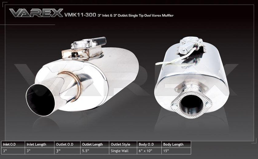 Varex Muffler / XForce Exhaust | MAPerformance