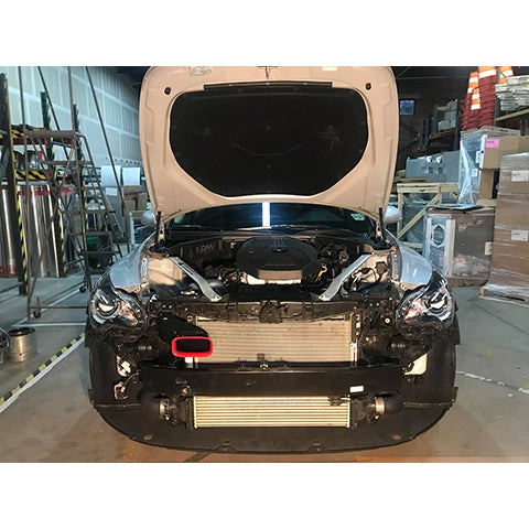 Velossa Tech BIG MOUTH Full Kit Intake Snorkel | 2018-2019 Kia Stinger 2.0T (VT-BM-0150-PBLU-BLK-RECT)