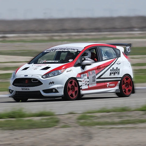 Velossa Tech BIG MOUTH Full Kit Intake Snorkel | 2015-2017 Ford Fiesta ST (VT-BM-0020-PBLU-BLK-RECT)