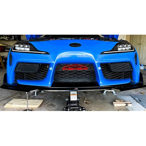 Velossa Tech BIG MOUTH Full Kit Intake Snorkel | 2020-2026 Toyota Supra (VT-BM-0226-PBLU-BLK-RECT)