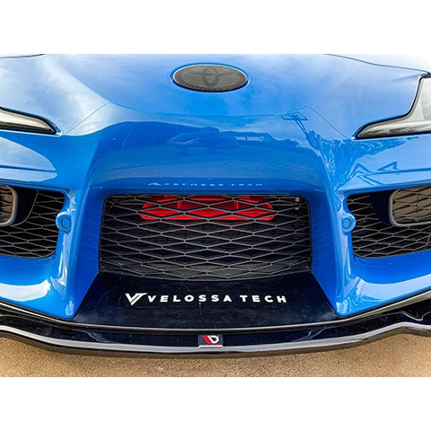 Velossa Tech BIG MOUTH Full Kit Intake Snorkel | 2020-2026 Toyota Supra (VT-BM-0226-PBLU-BLK-RECT)
