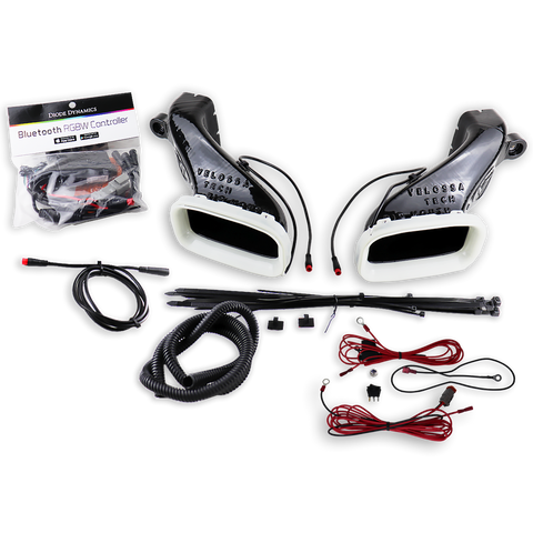 Velossa Tech BIG MOUTH Full Lit Kit Intake Snorkel | 2018-2019 Kia Stinger 3.3T (VT-BM-1140)