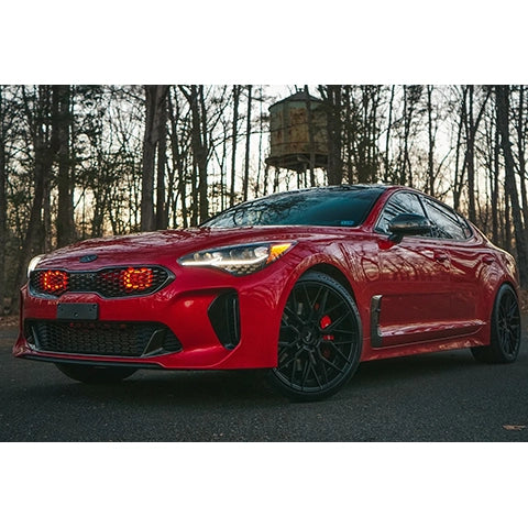 Velossa Tech BIG MOUTH Full Lit Kit Intake Snorkel | 2018-2019 Kia Stinger 3.3T (VT-BM-1140)