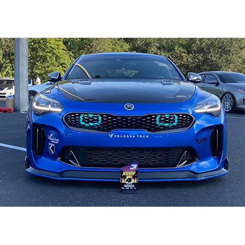 Velossa Tech BIG MOUTH Full Lit Kit Intake Snorkel | 2018-2019 Kia Stinger 3.3T (VT-BM-1140)