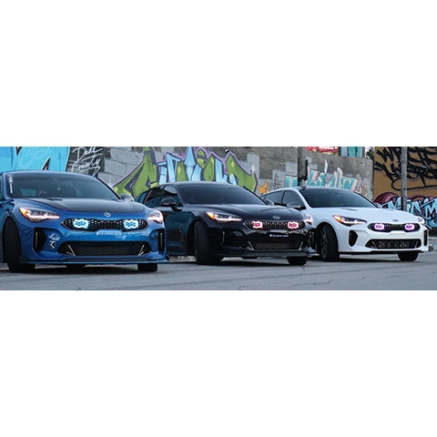 Velossa Tech BIG MOUTH Full Lit Kit Intake Snorkel | 2018-2019 Kia Stinger 3.3T (VT-BM-1140)