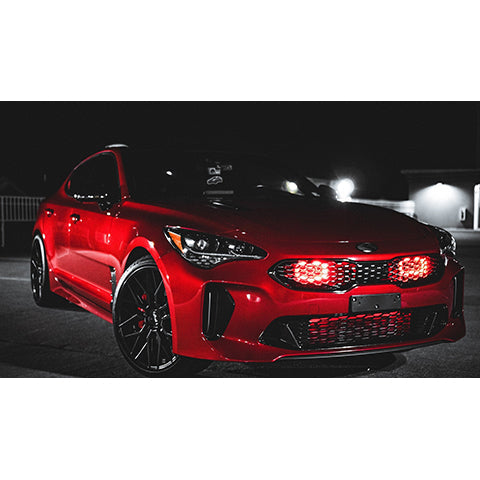 Velossa Tech BIG MOUTH Full Lit Kit Intake Snorkel | 2018-2019 Kia Stinger 3.3T (VT-BM-1140)