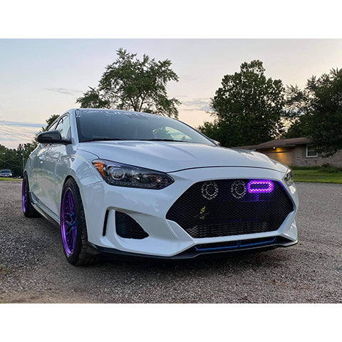 Velossa Tech BIG MOUTH Full Lit Kit Intake Snorkel | 2019-2021 Hyundai Veloster Turbo/Ultimate/R-Spec (VT-BM-1210)