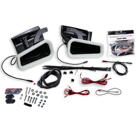Velossa Tech BIG MOUTH Full Lit Kit Intake Snorkel | 2016-2023 Infiniti Q50 Red Sport (VT-BM-1223)