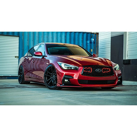 Velossa Tech BIG MOUTH Full Lit Kit Intake Snorkel | 2016-2024 Infiniti Q50 Red Sport (VT-BM-1223)
