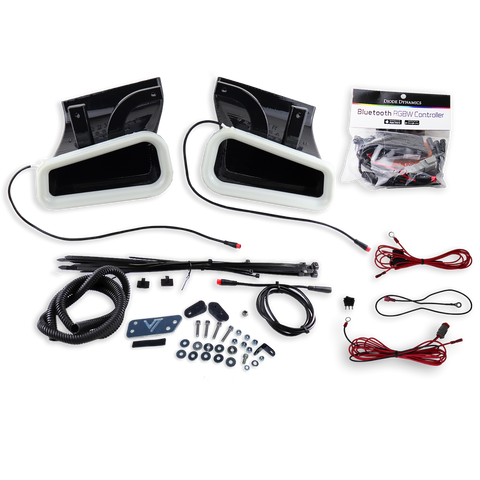 Velossa Tech BIG MOUTH Full Lit Kit Intake Snorkel | 2016-2022 Infiniti Q60 Red Sport (VT-BM-1225)