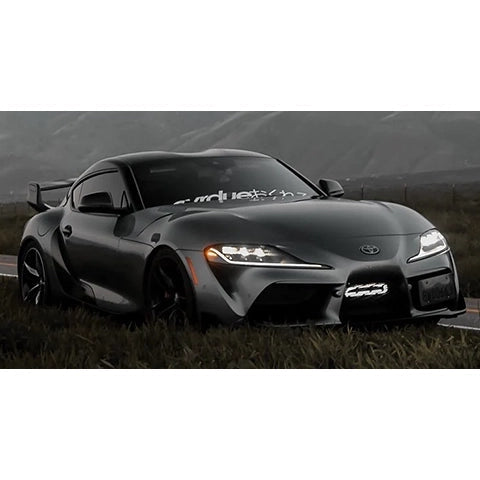 Velossa Tech BIG MOUTH Full Lit Kit Intake Snorkel | 2020-2026 Toyota Supra (VT-BM-1226)