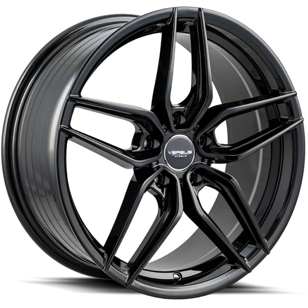 Versus Racing VS7371 Gloss Black 20x8.5 | 5x114.3 (VS737120855114+