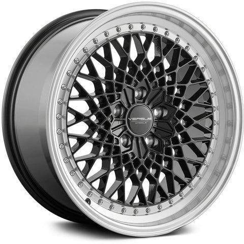 Versus Racing VS639 Gloss Black 17x8 | 5x114.3 (VS6391785114+40BLACK)