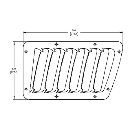 Verus Engineering Hood Louver Kit | 2013-2021 BRZ/FR-S/86 (A0055A/56A)