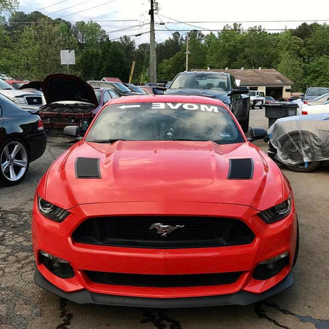 Verus Engineering Hood Louver Kit - GT Hood Spec | 2015-2021 Ford Mustang S550 (A0101A)