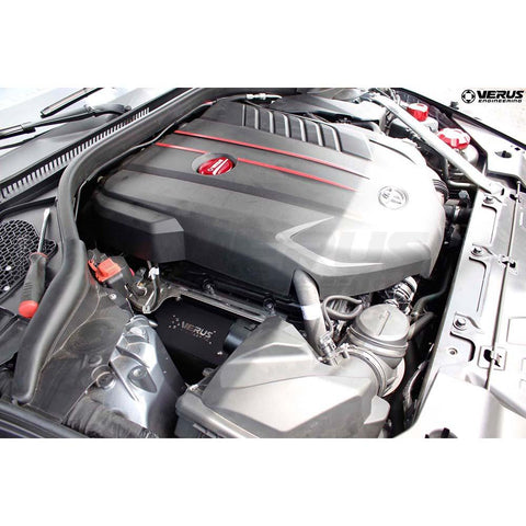 Verus Engineering 6-Port Turbo Heat Shield Kit | 2021-2026 Toyota Supra 3.0L (A0289A-BLK/SLV)