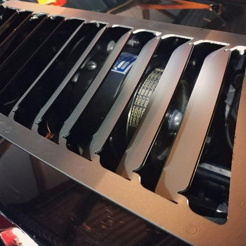 Verus Engineering Hood Louver Kit - Non GT Hood Spec | 2015-2021 Ford Mustang S550 (A0066A)