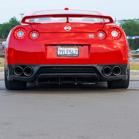 Strakes Rear Diffuser Verus Engineering Rear Diffuser Strakes | 2009-2021 Nissan R35 GT-R (A ...