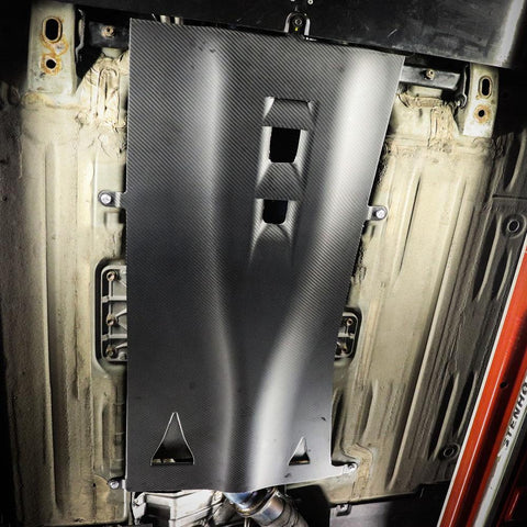 Verus Engineering Flat Carbon Underbody Panel | 2009-2021 Nissan R35 GT-R (A0112A)