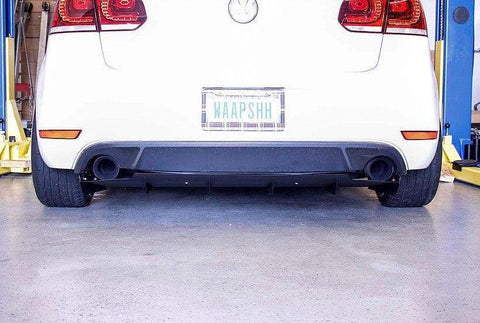 Verus Engineering Rear Diffuser | 2010-2014 VW Golf GTI Mk6 (A0146A)