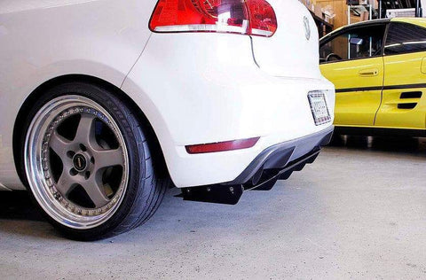 Verus Engineering Rear Diffuser | 2010-2014 VW Golf GTI Mk6 (A0146A)
