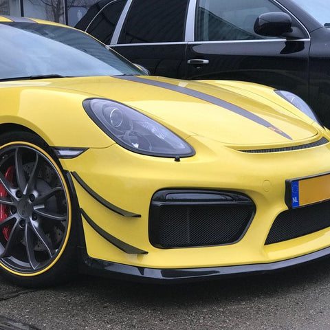 Verus Engineering Dive Plane Kit, Dual Elements | 2012-2016 Porsche Cayman GT4 (A0151A)